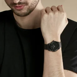 PIERRE LANNIER Montre Candide Noir* Montres Made In France|Montres Tendances