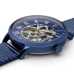 Outlet PIERRE LANNIER Montre Collection Automatique 42 Bleu