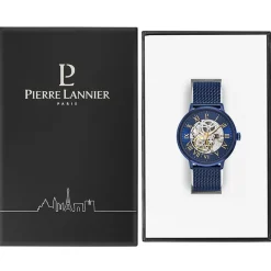Outlet PIERRE LANNIER Montre Collection Automatique 42 Bleu