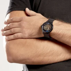 Outlet PIERRE LANNIER Montre Collection Automatique 42 Bleu