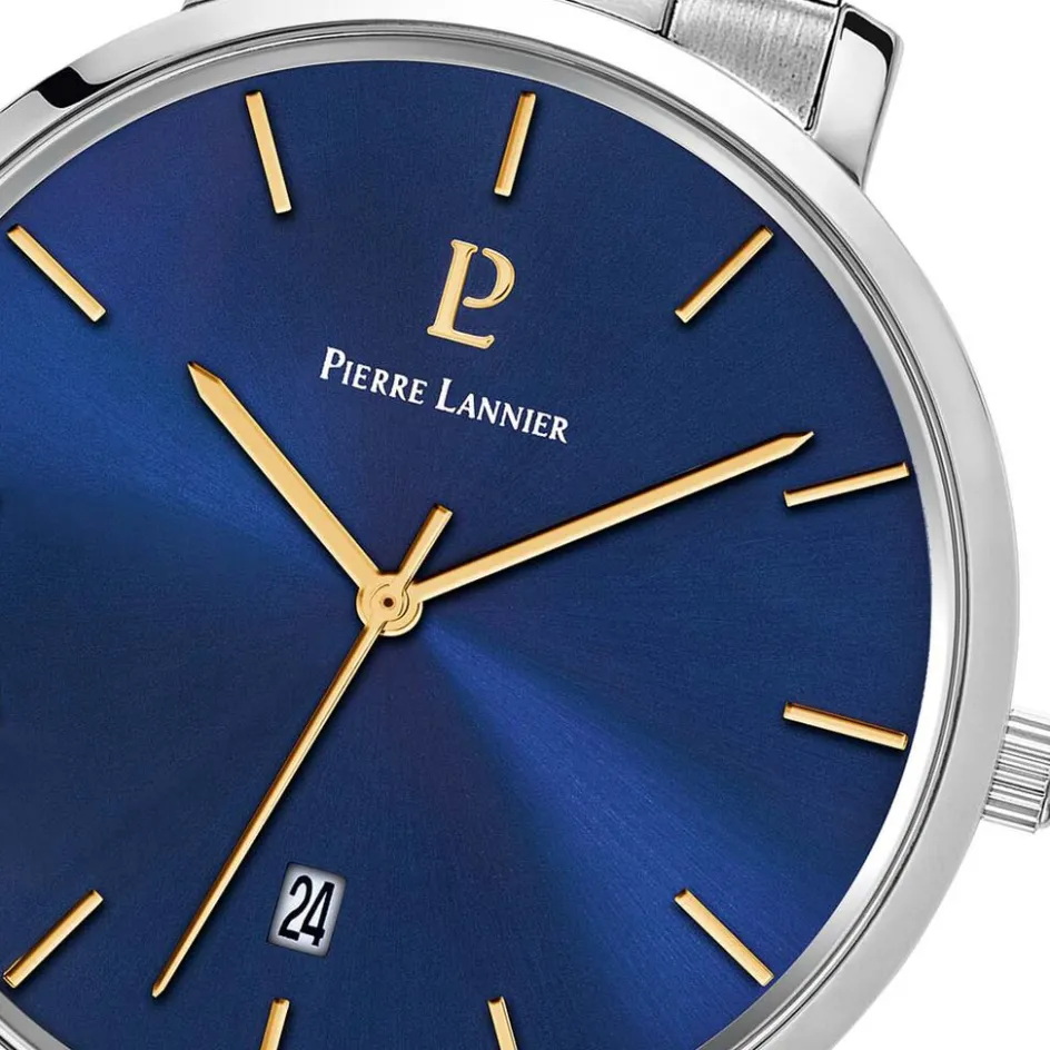 Discount PIERRE LANNIER Montre Collection Echo Acier Argenté