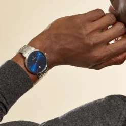 Discount PIERRE LANNIER Montre Collection Echo Acier Argenté