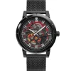 New PIERRE LANNIER Montre Collection Automatic Noir