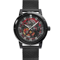 New PIERRE LANNIER Montre Collection Automatic Noir