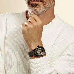 New PIERRE LANNIER Montre Collection Automatic Noir