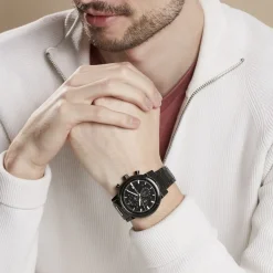 PIERRE LANNIER Montre Criterium Noir* Montres Made In France|Montres Tendances