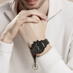 PIERRE LANNIER Montre Criterium Noir* Montres Made In France|Montres Tendances