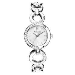 PIERRE LANNIER Montre Elegance Seduction Argent cadran argenté fond argenté bracelet alliage argenté