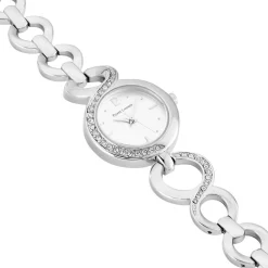 PIERRE LANNIER Montre Elegance Seduction Argent cadran argenté fond argenté bracelet alliage argenté