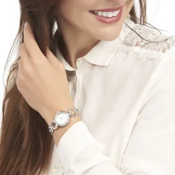 PIERRE LANNIER Montre Elegance Seduction Argent cadran argenté fond argenté bracelet alliage argenté