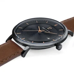 PIERRE LANNIER Montre Inti Noir* Montres Made In France|Montres Classiques