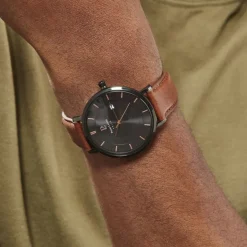 PIERRE LANNIER Montre Inti Noir* Montres Made In France|Montres Classiques