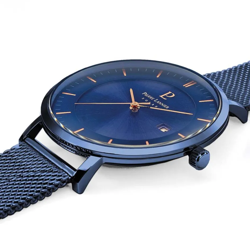 PIERRE LANNIER Montre Inti Bleu* Montres Made In France|Montres Classiques