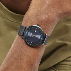 PIERRE LANNIER Montre Inti Bleu* Montres Made In France|Montres Classiques