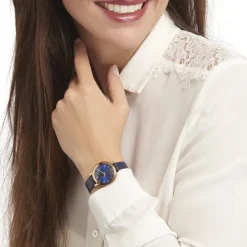 PIERRE LANNIER Montre Justine Bleu* Montres Made In France|Montres Tendances