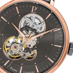 Hot PIERRE LANNIER Montre Melodie Gris cadran gris fond gris bracelet acier gris