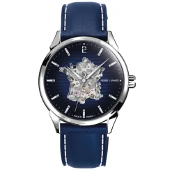 New PIERRE LANNIER Montre Monarck Bleu