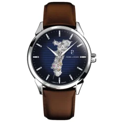 PIERRE LANNIER Montre Monarck Bleu* Montres Made In France|Montres Squelettes