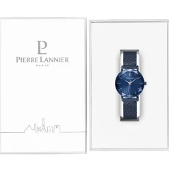 PIERRE LANNIER Montre Multiples Acier Bleu* Montres Made In France|Montres Tendances