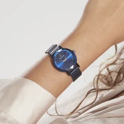 PIERRE LANNIER Montre Multiples Acier Bleu* Montres Made In France|Montres Tendances