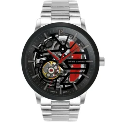 PIERRE LANNIER Montre Paddock Noir* Montres Made In France|Montres Squelettes