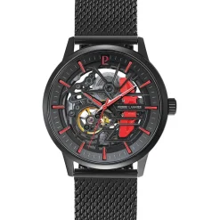 PIERRE LANNIER Montre Paddock Noir* Montres Squelettes|Montres Made In France