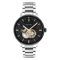 PIERRE LANNIER Montre Trio Noir* Montres Made In France|Montres Squelettes