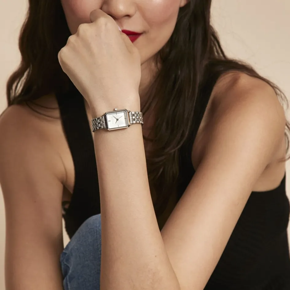 ROSEFIELD Montre Octagon Blanc* Montres Tendances