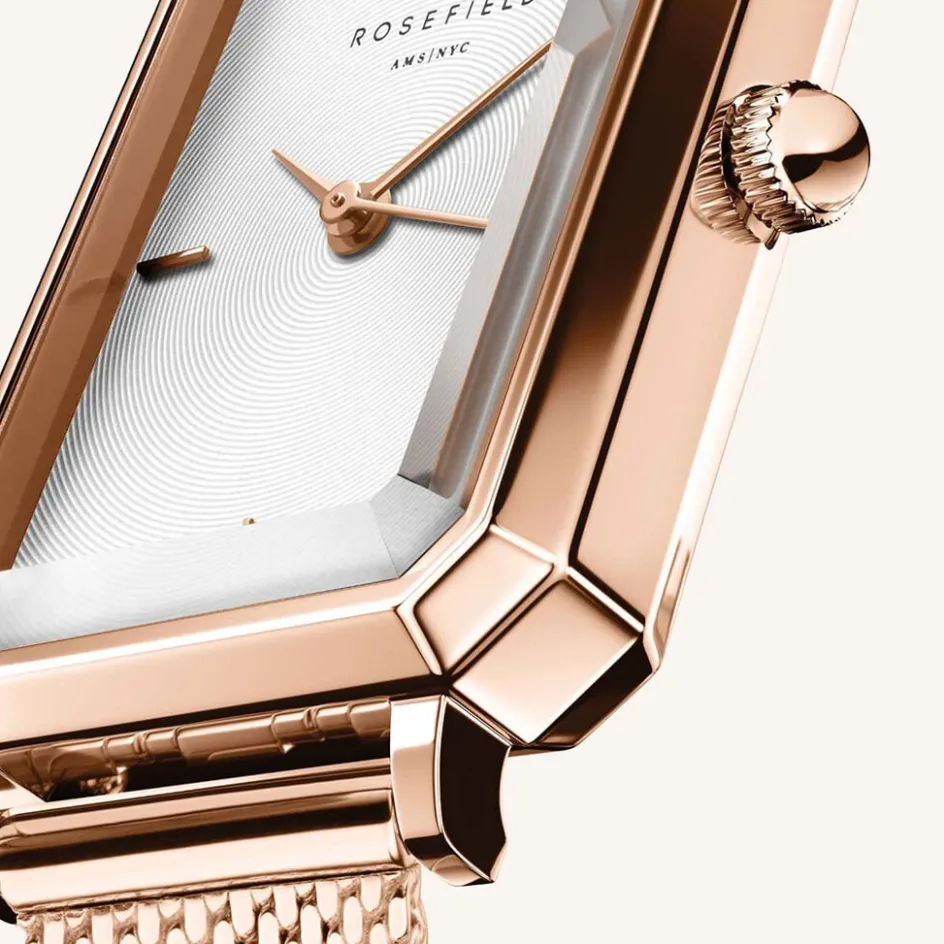 ROSEFIELD Montre Octagon Xs Blanc* Montres Tendances