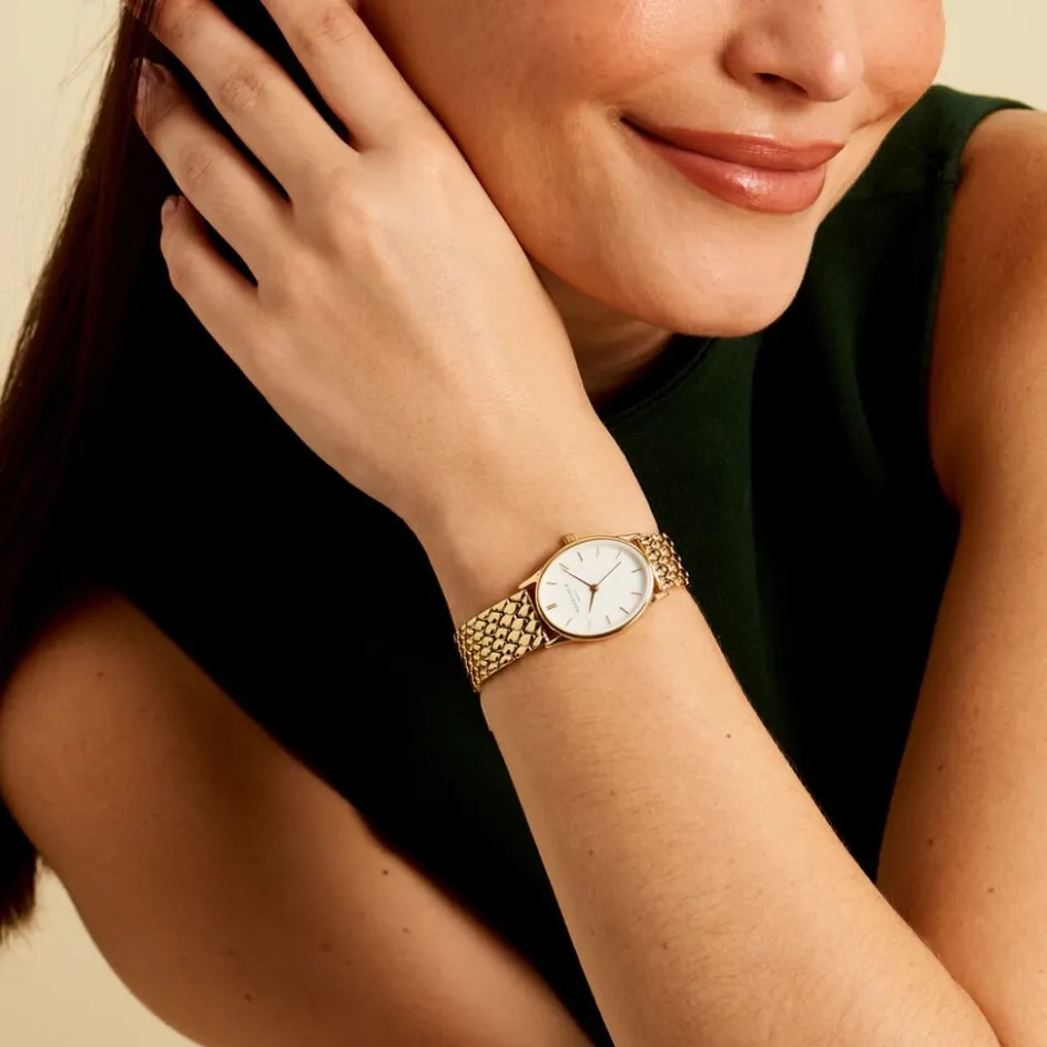 ROSEFIELD Montre Oval Blanc* Montres Tendances