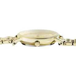 Online ROSEFIELD Montre Small Edit Champagne cadran doré fond champagne bracelet acier doré