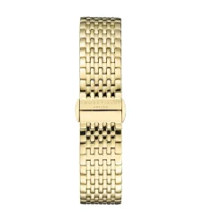 Hot ROSEFIELD Montre The Boxy Blanc cadran doré fond blanc bracelet acier doré