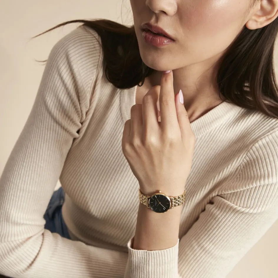 ROSEFIELD Montre The Small Edit Noir* Montres Tendances