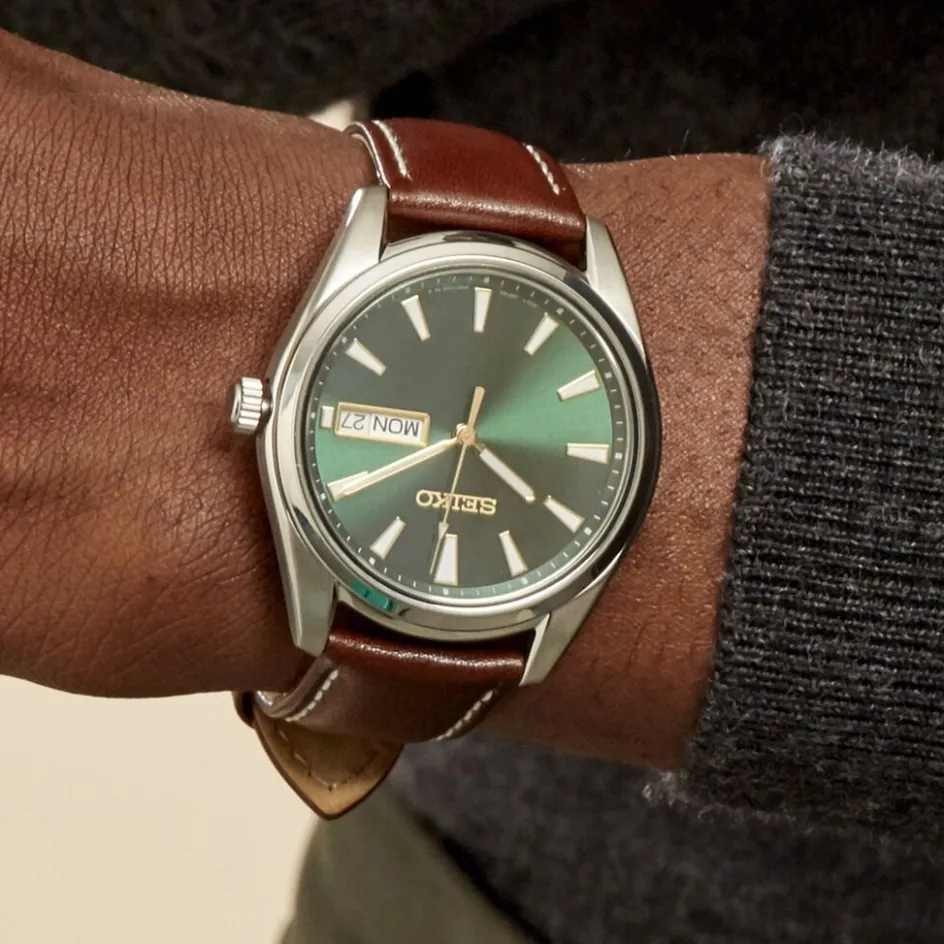 SEIKO Montre Classique Vert Foncé* Montres Classiques