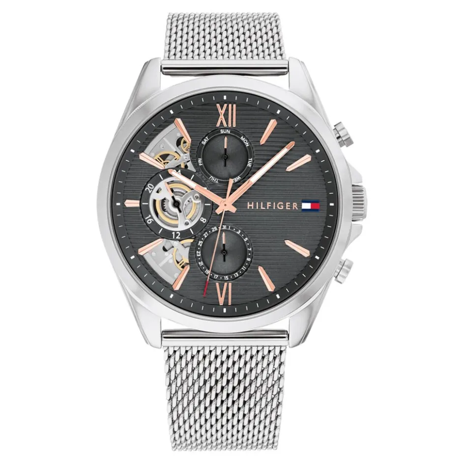 TOMMY HILFIGER Montre Baker Gris* Montres Squelettes