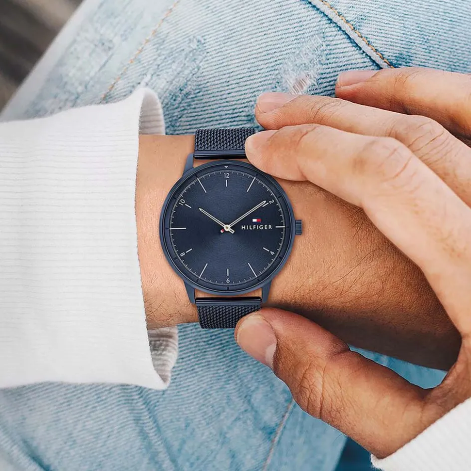 TOMMY HILFIGER Montre Hendrix Bleu* Montres Tendances