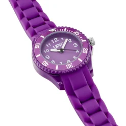 New UPP Montre Aria Violet cadran violet fond violet bracelet silicone violet