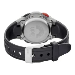 New UPP Montre Junior Noir cadran noir fond noir bracelet silicone noir