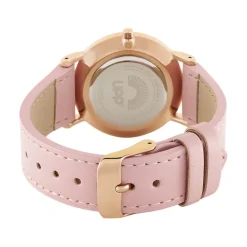 New UPP Montre Solene Doré Rose cadran doré rose fond doré rose bracelet synthétique rose