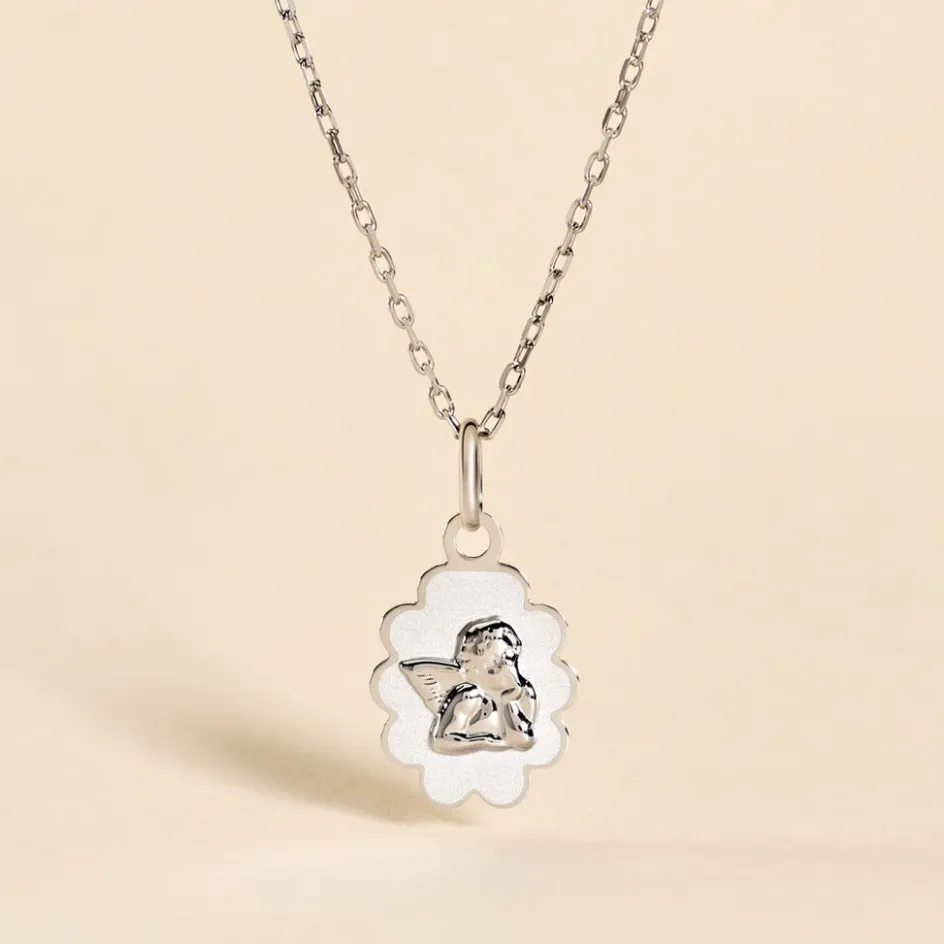 Histoire d'Or Pendentif Ange Nuage* Bijoux Personnalisés|Pendentifs