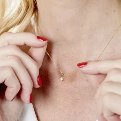 Histoire d'Or Pendentif Aphrodite or jaune diamant