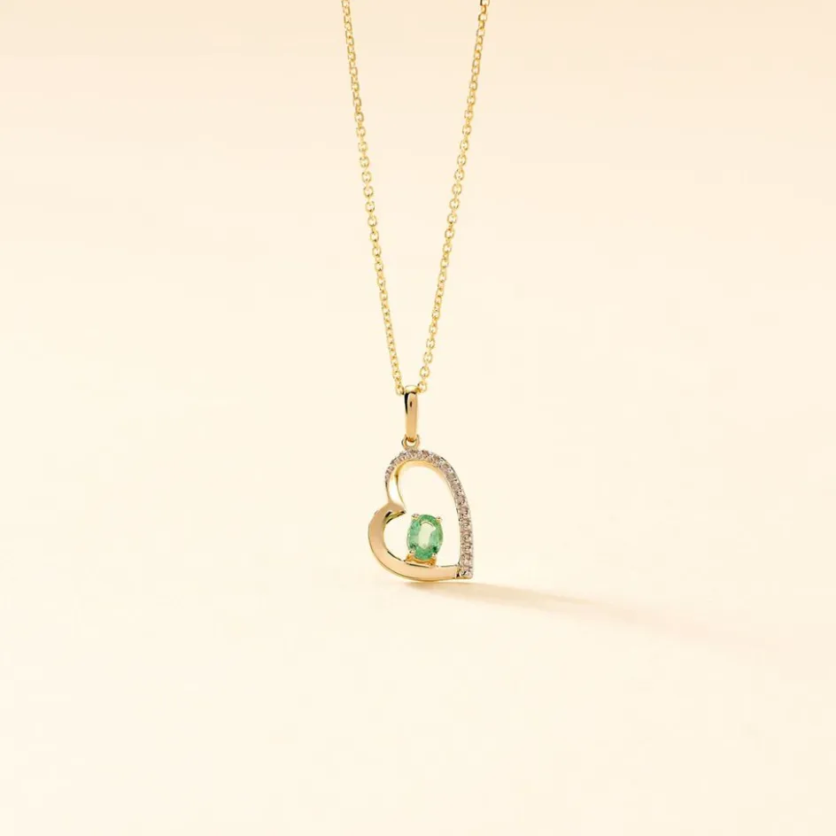 Hot Histoire d'Or Pendentif Arduinna Or Jaune Emeraude or jaune émeraude