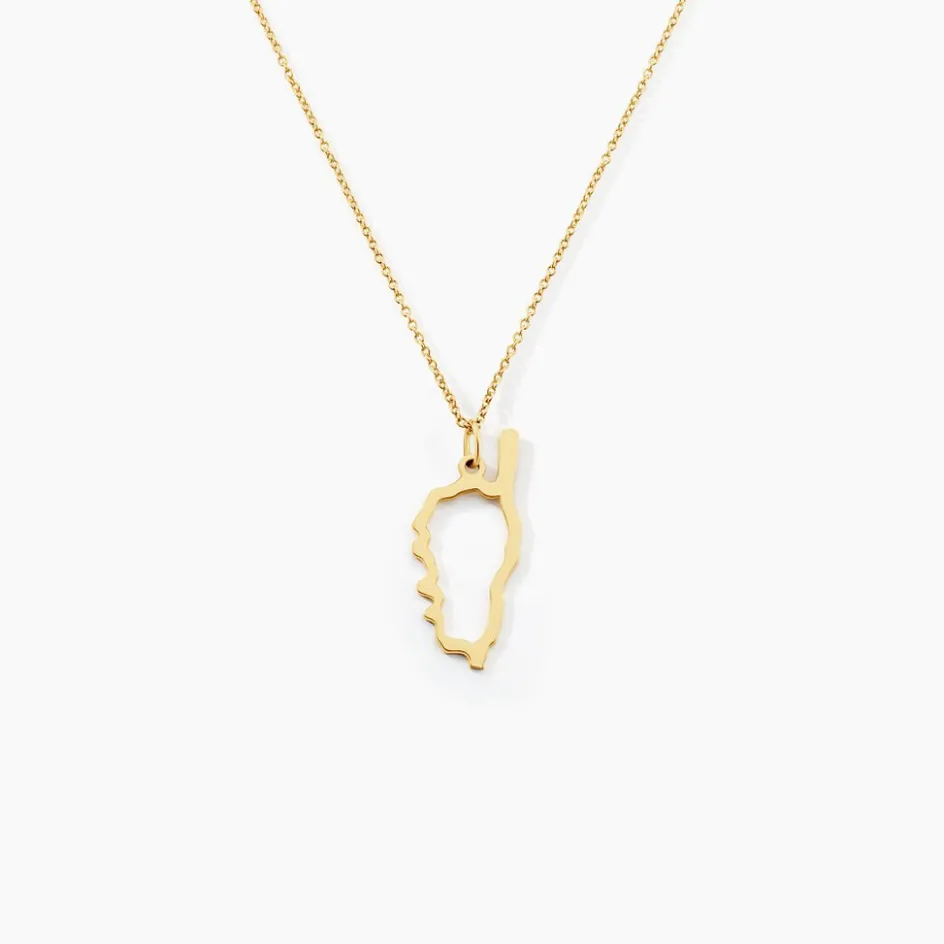 Histoire d'Or Pendentif Corse plaqué or jaune