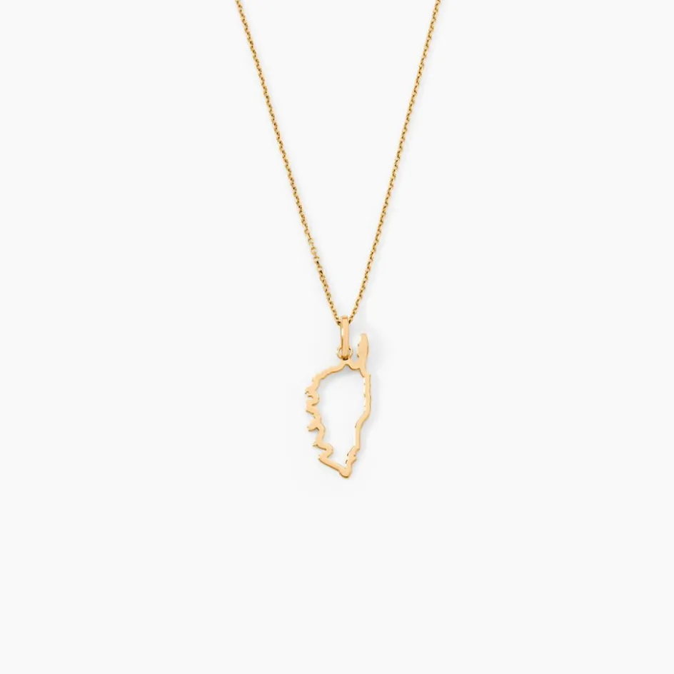 Outlet Histoire d'Or Pendentif Corsica or jaune
