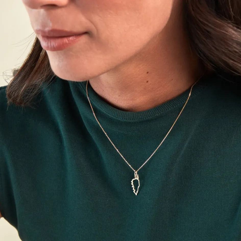 Clearance Histoire d'Or Pendentif Corsica or jaune