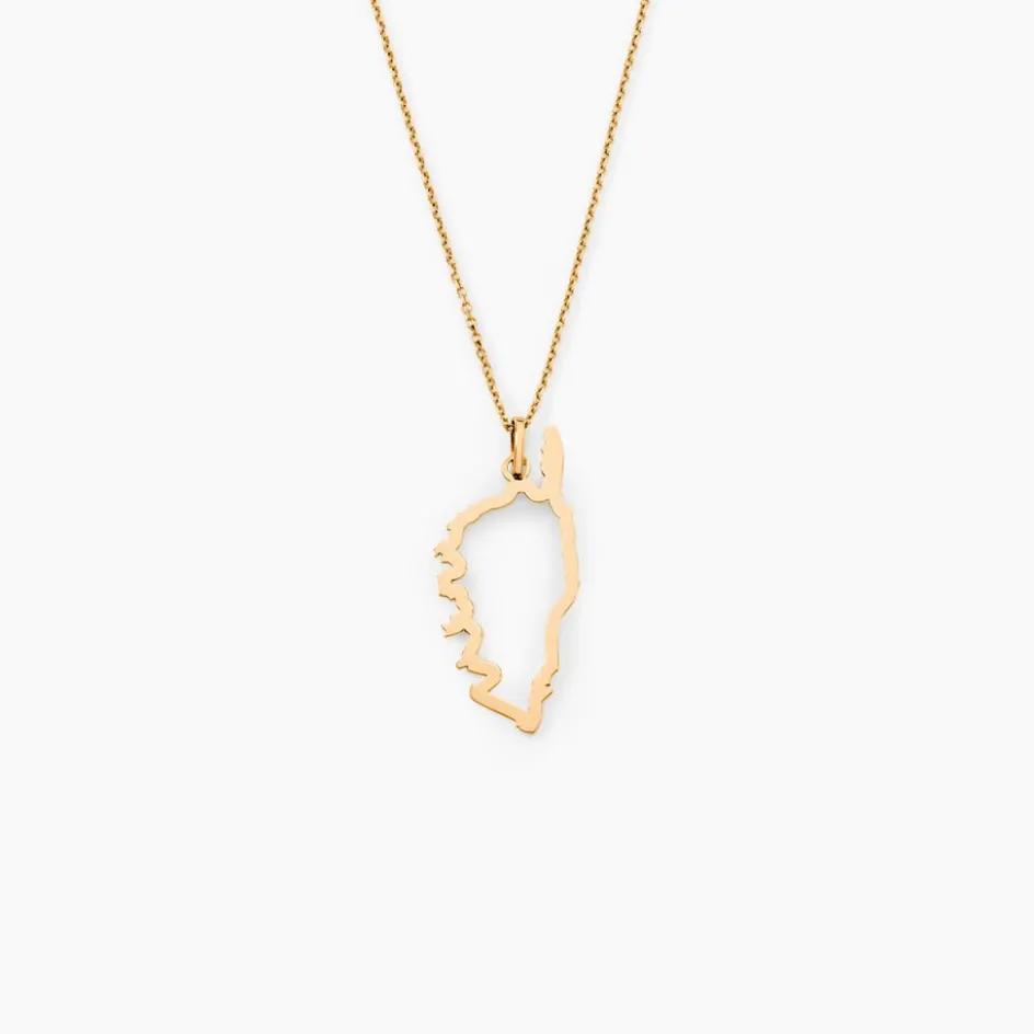 Discount Histoire d'Or Pendentif Corsica or jaune