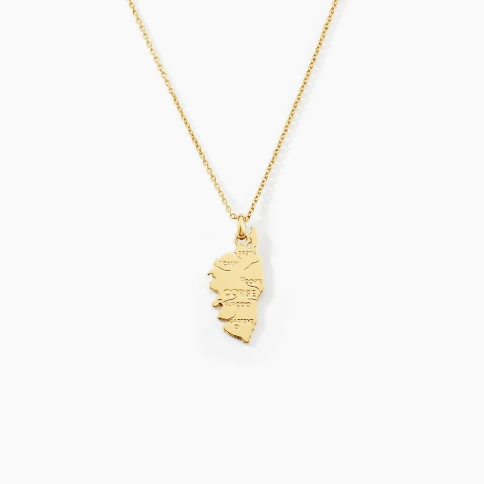 Best Histoire d'Or Pendentif Corsica Plaque Or Jaune plaque or dore