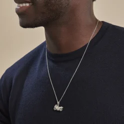 Best Histoire d'Or Pendentif Costanza Argent Blanc