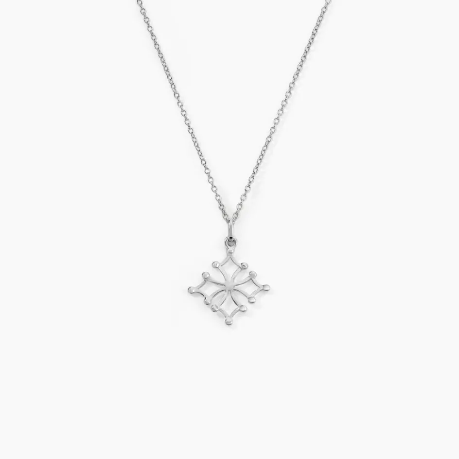 Outlet Histoire d'Or Pendentif Dajo or blanc