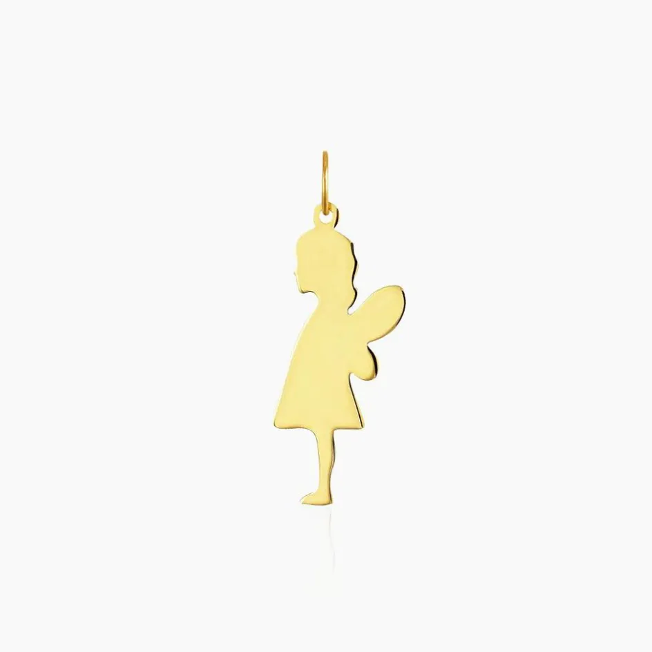 Outlet Histoire d'Or Pendentif Estrellita Ange Or Jaune